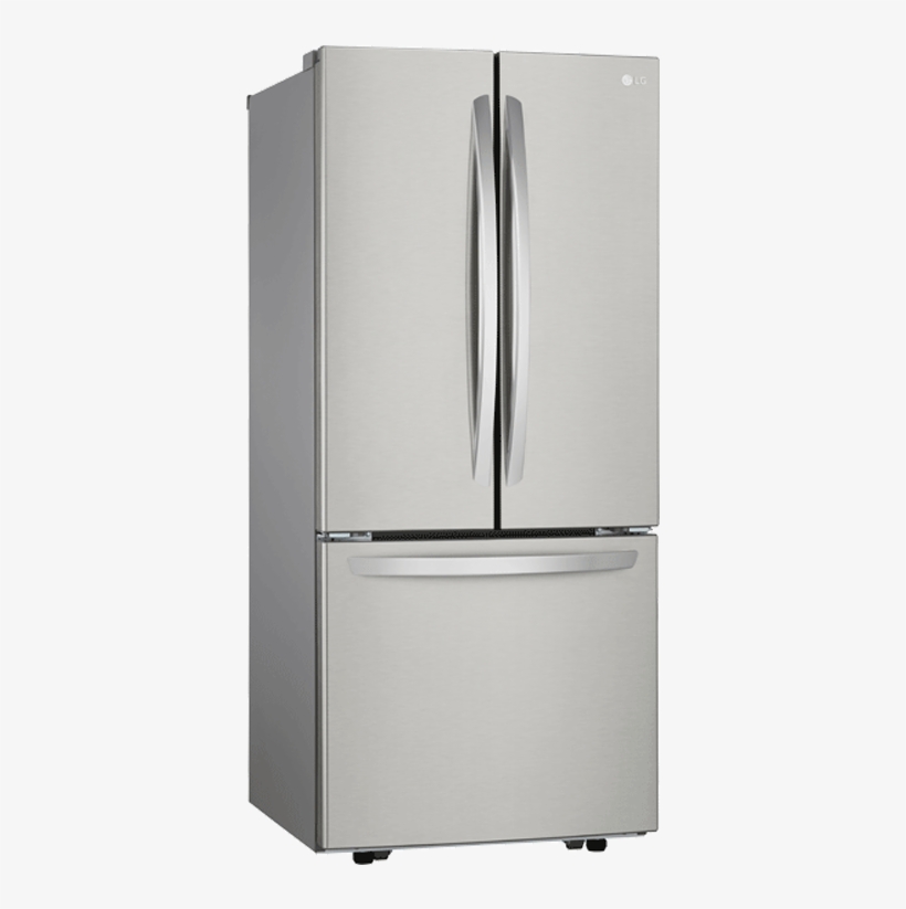 Lg Bottom Freezer And French Doors Refrigerator - Refrigerator, transparent png #9231432