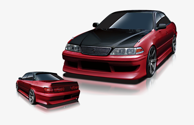 Toyota Mark Ii X100 Aero Kit Stylish Line - Spoiler Toyota Mark 2, transparent png #9232389