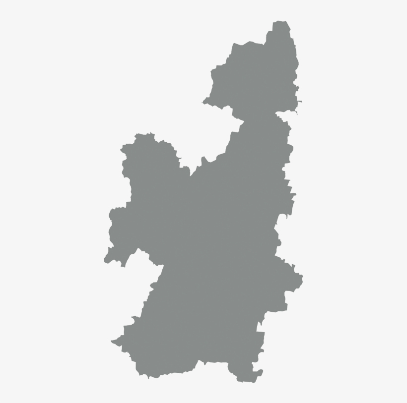 Buldhana Map - Silhouette, transparent png #9232519