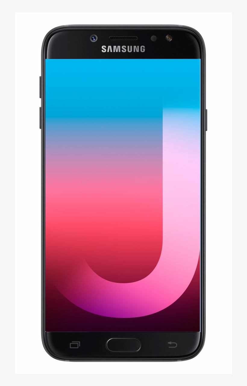 Picture Of Galaxy J7 Pro - Samsung Galaxy J7pro Black, transparent png #9232626