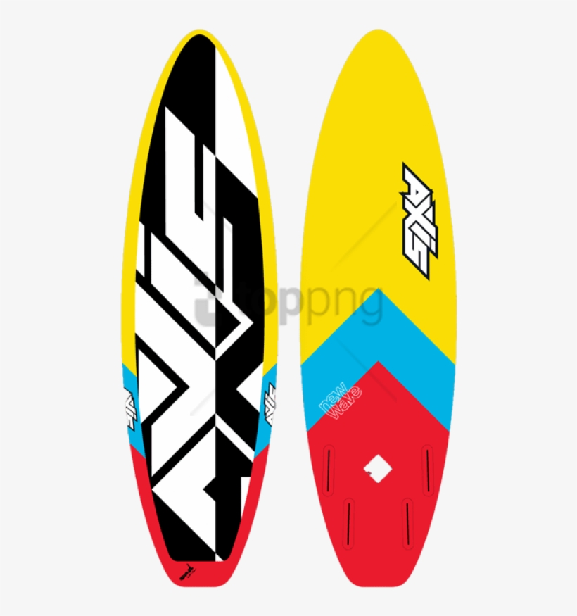 Free Png Download 2018 Axis New Wave Quad Kite Surfboard - Surfing, transparent png #9232676