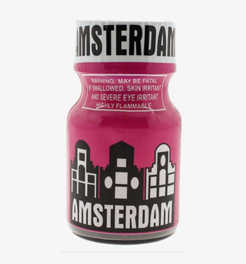 Pink Amsterdam - Glass Bottle, transparent png #9233121
