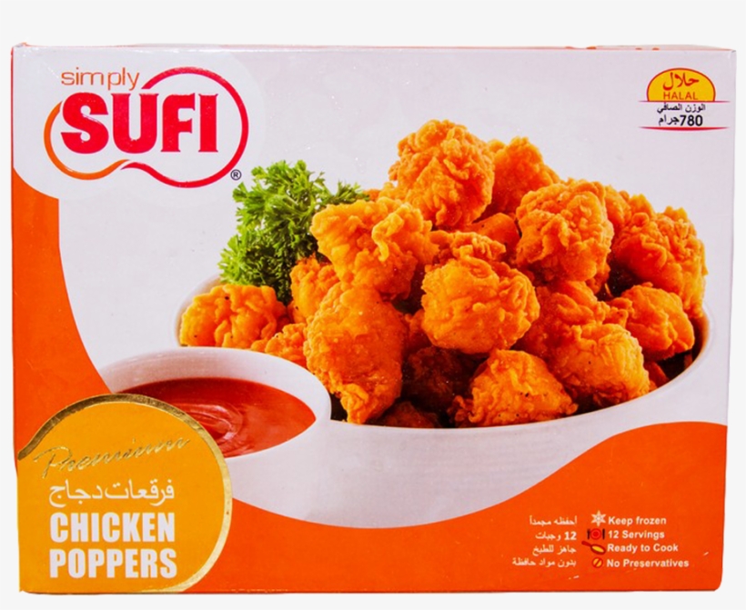 Sufi Chicken Poppers Large 780 Gm, transparent png #9233174