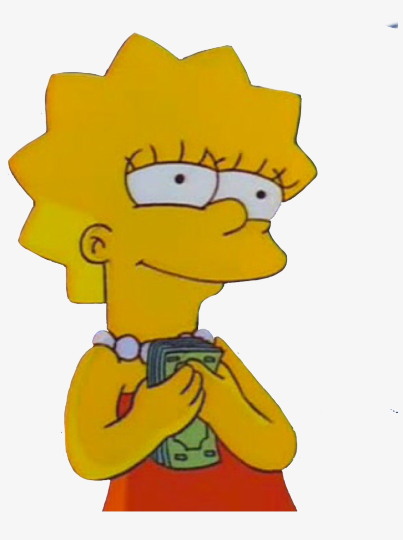 #lisa #simpsons #lisasimpson #cartoon #cartooncharacter - Cartoon Mood, transparent png #9233889