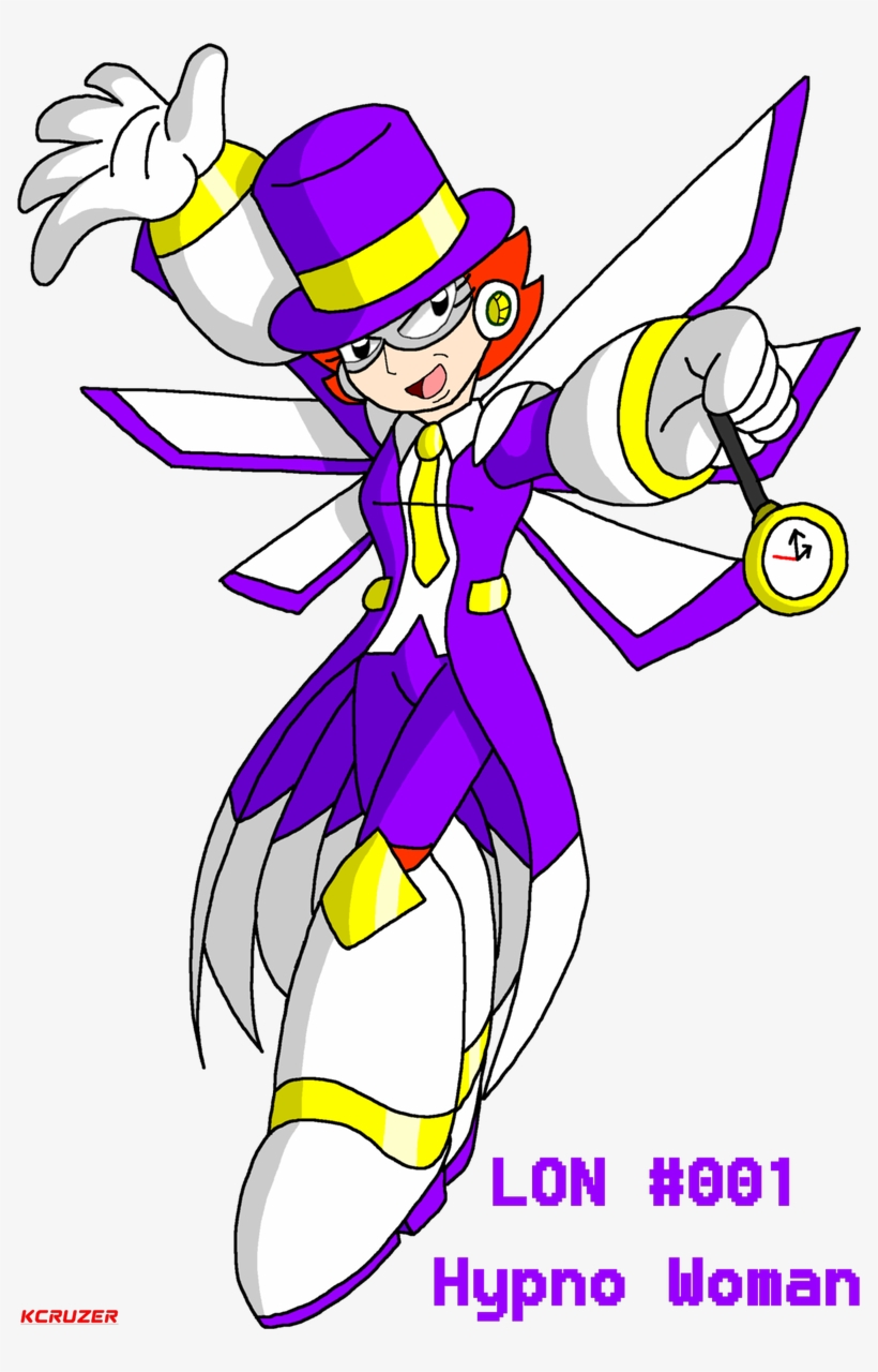 Robot Masters In How I Think They Would Look Like In - Hypno Woman Mega Man, transparent png #9234262