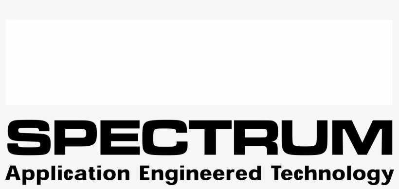 Spectrum Logo Black And White - Uni Select, transparent png #9234272