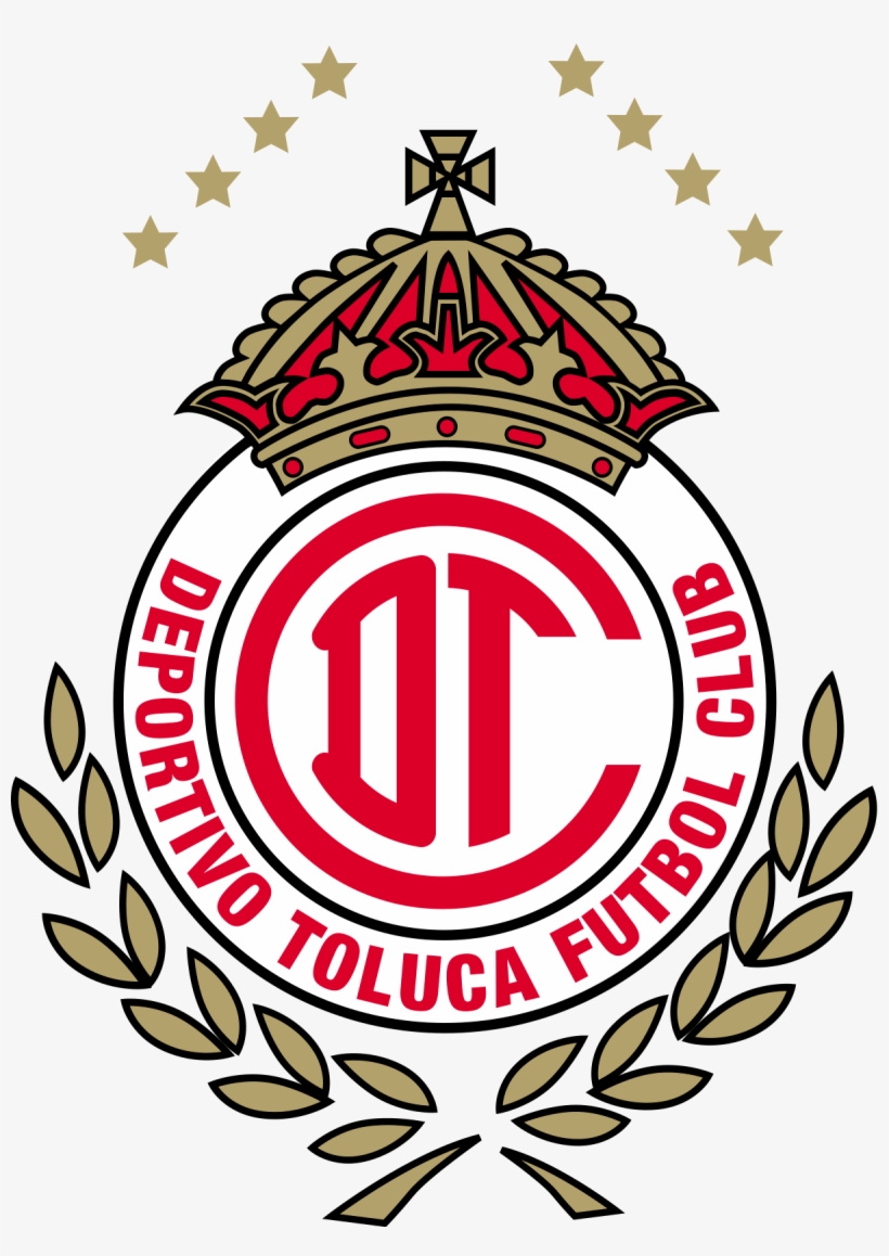 Club Deportivo Toluca Logo, transparent png #9234388