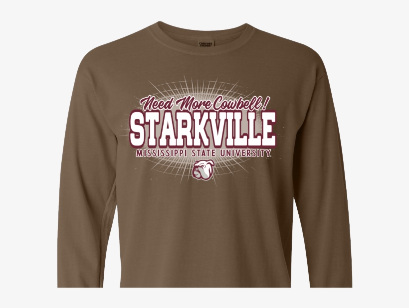 Mississippi State - November - Long-sleeved T-shirt, transparent png #9234546