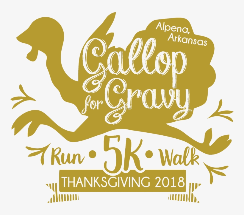 Gallop For Gravy 2018 G W750 O - Graphic Design, transparent png #9234959