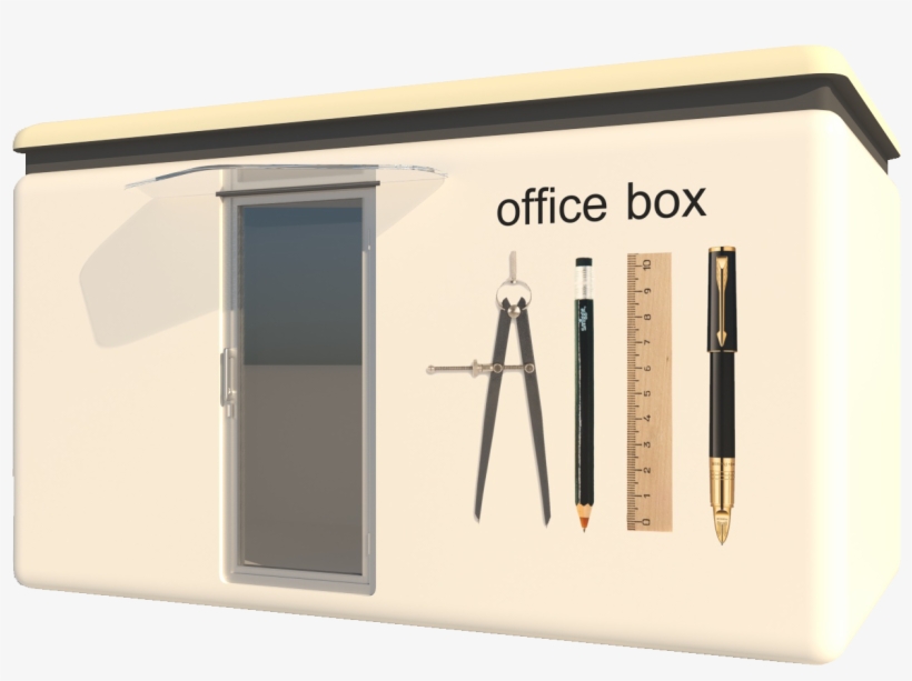 Office-box - Plywood, transparent png #9235278