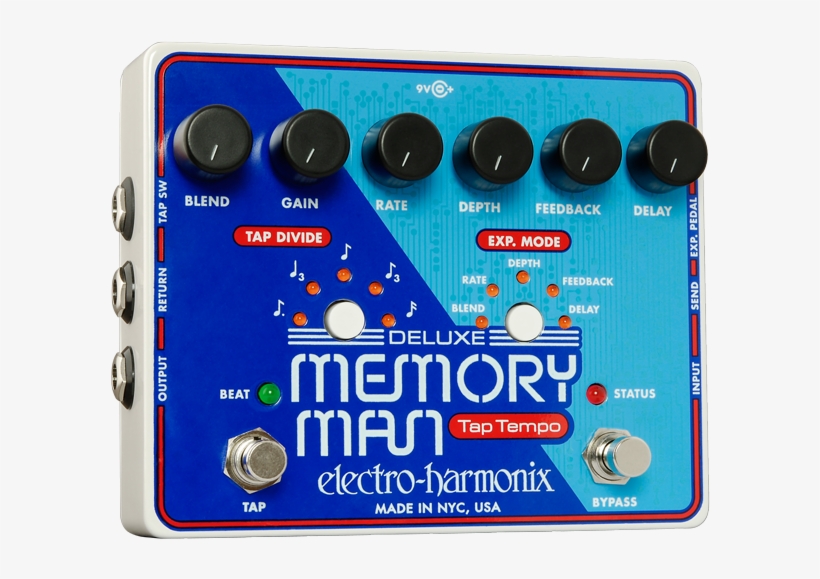 A New View On Tone - Deluxe Memory Man Tap Tempo, transparent png #9235282