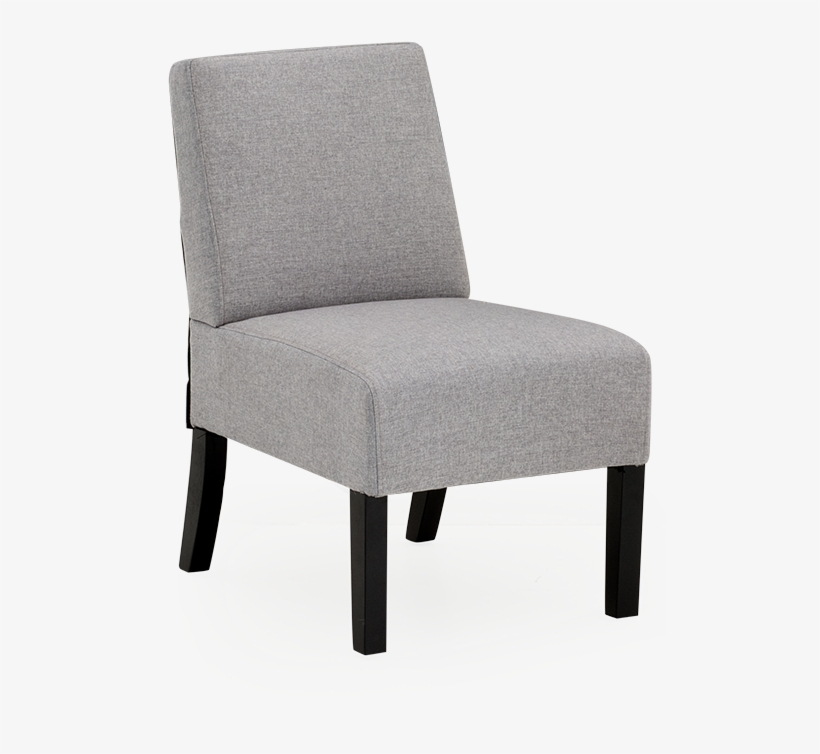 Image For Fabric Accent Chair - Chair, transparent png #9235591
