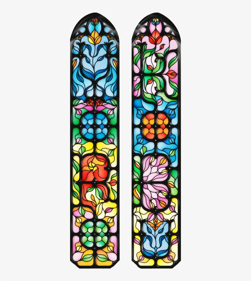 Svg Black And White Download Drawing Windows Glass - Stained Glass Window Png, transparent png #9235694