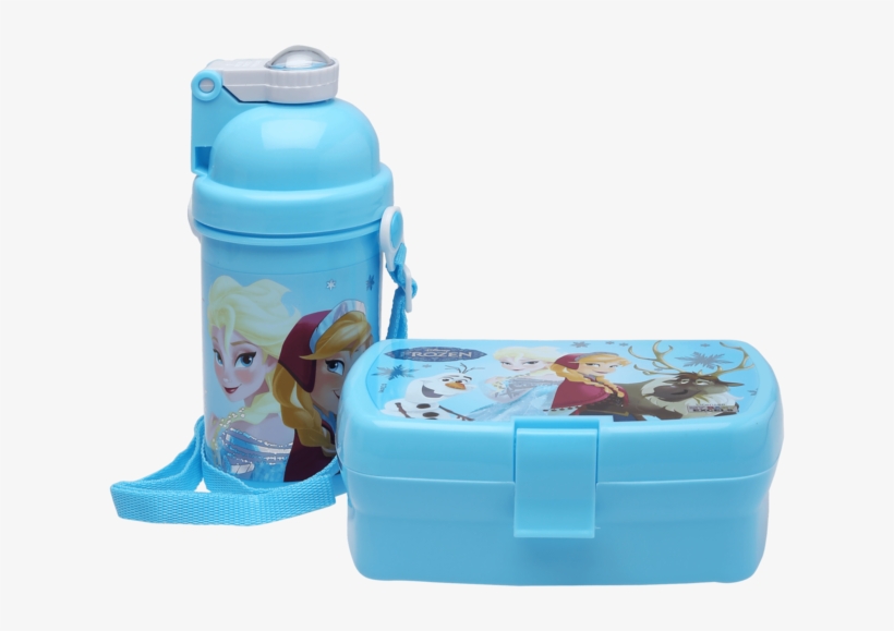 Girls Water Bottle And Lunch Box Combo Set - Water Bottle, transparent png #9235695