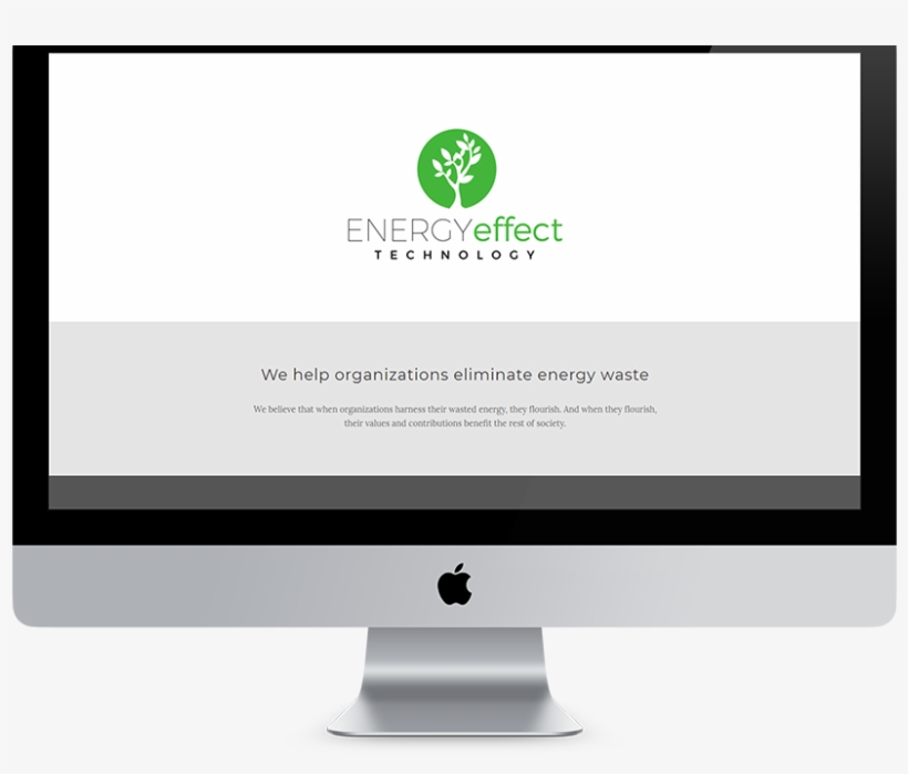 Energy Effect Website - Web Design, transparent png #9235835