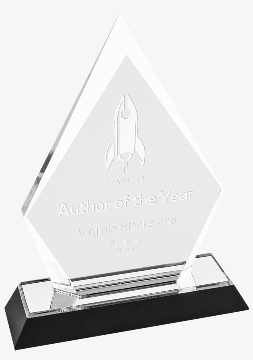 7" Silver Arrow Point Impress Acrylic - Trophy, transparent png #9236842