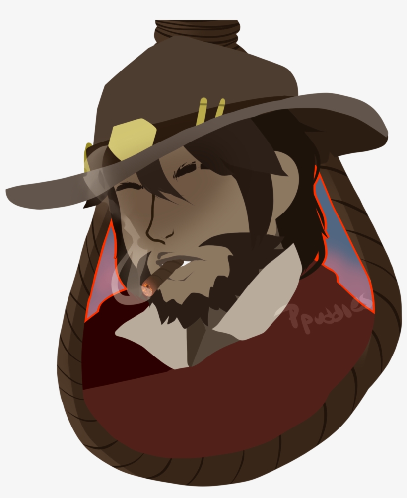 Quickie Of Mccree - Illustration, transparent png #9237022
