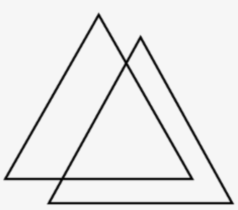 #freetoedit #aesthetic #triangle #triangles #shape - Señales De Trafico Para Colorear, transparent png #9237265