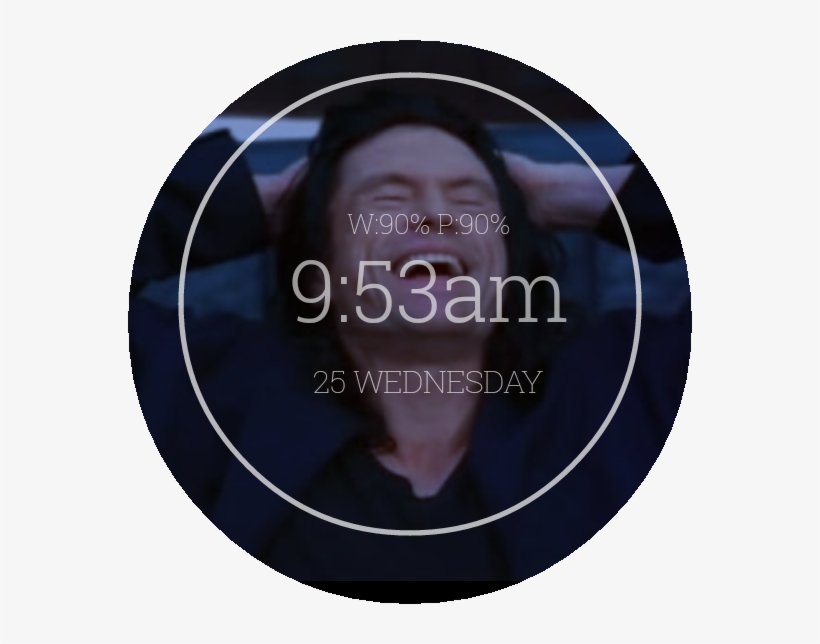 Tommy Wisseau Watch Face Preview, transparent png #9237580