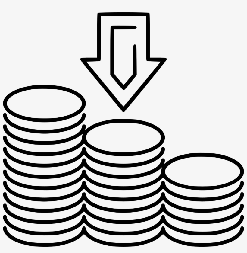 Png File - Coin Stacks Drawing Png, transparent png #9237847