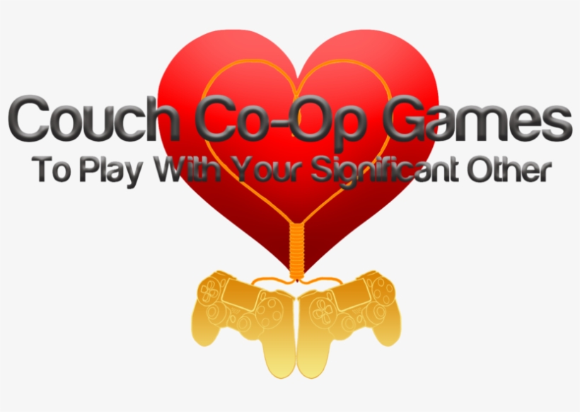Couch Co-op - Heart, transparent png #9238470