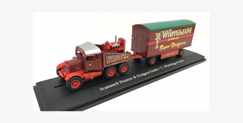 Scammell Pioneer, Tractor And Box Trailer T Whitelegg - Trailer Truck, transparent png #9238645