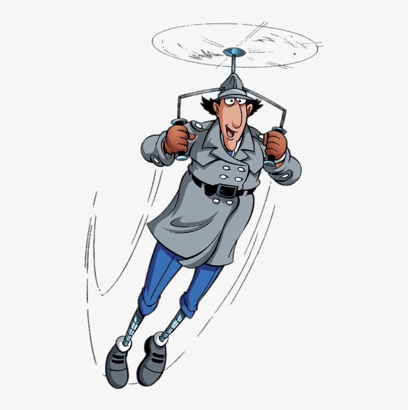 At The Movies - Inspector Gadget Brown Jacket, transparent png #9238933