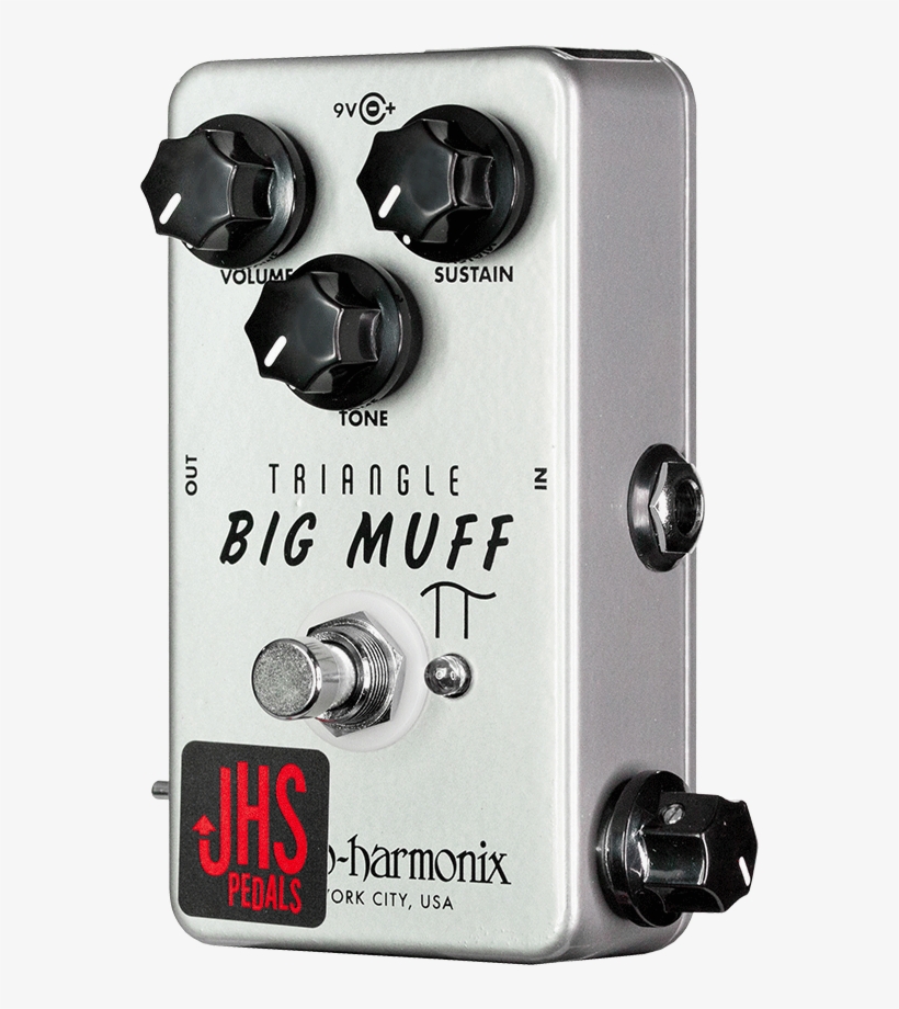 Jhs Ehx Triangle Muff Illuminati Mod Pedal - Headphones, transparent png #9239160