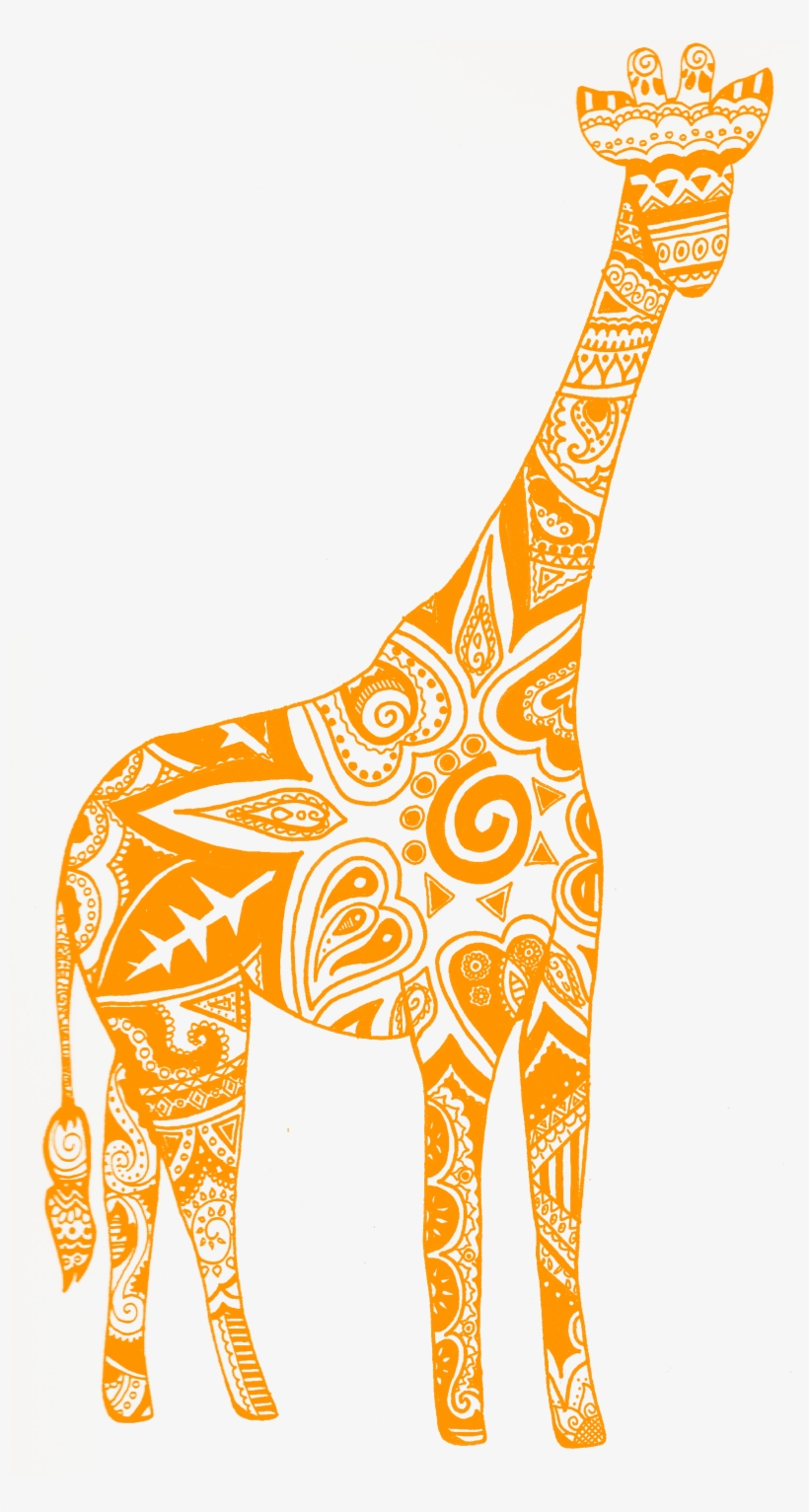 Giraffe Surpriselilydesigns - Purple And Blue Quotes, transparent png #9239526