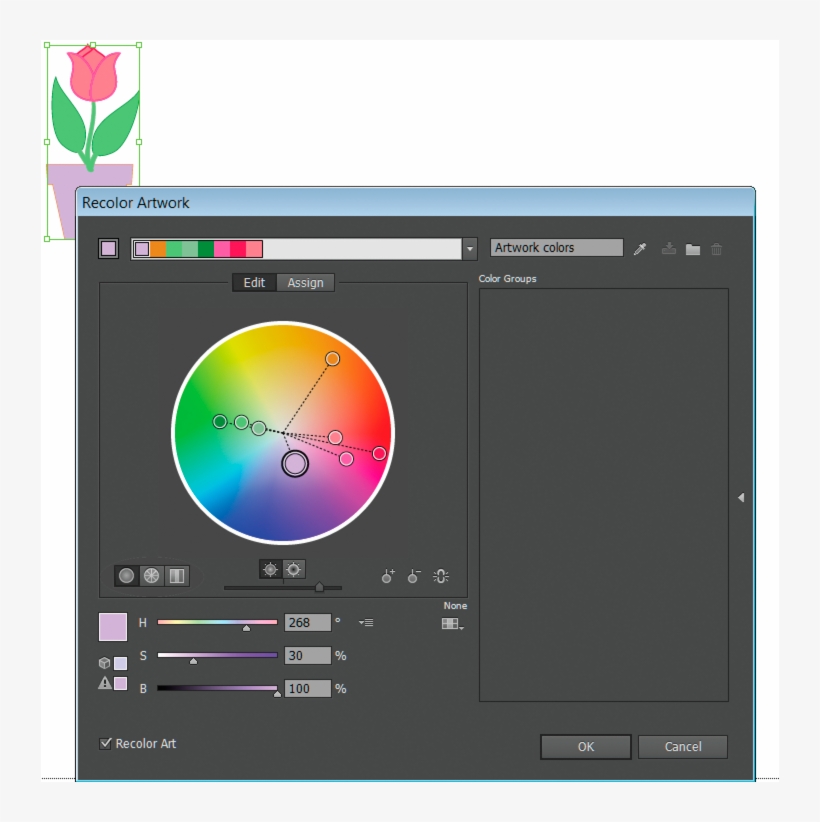 Editing Colors By Moving Color Markers On The Smooth - Illustrator Color Wheel, transparent png #9239754