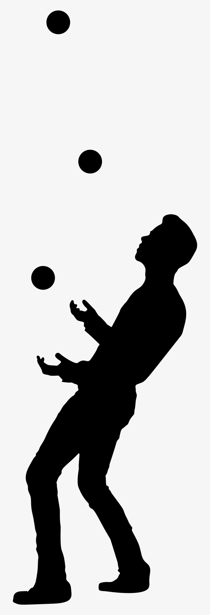 Big Image - Juggler Silhouette, transparent png #9240014