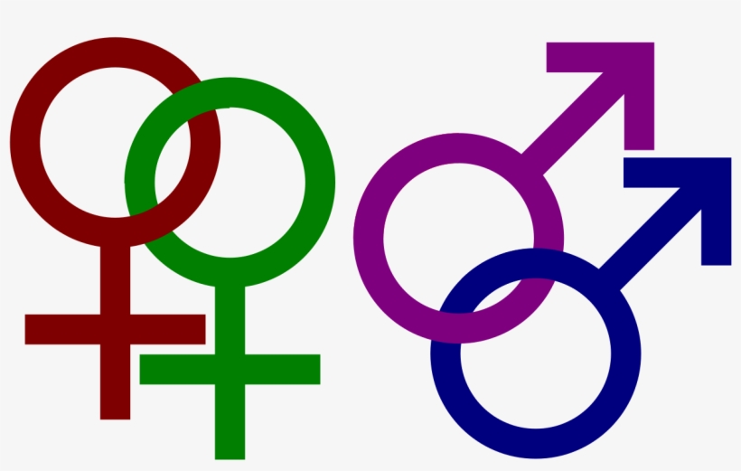 File - Homosexuality Symbols - Svg - Homosexuality Symbols, transparent png #9240209