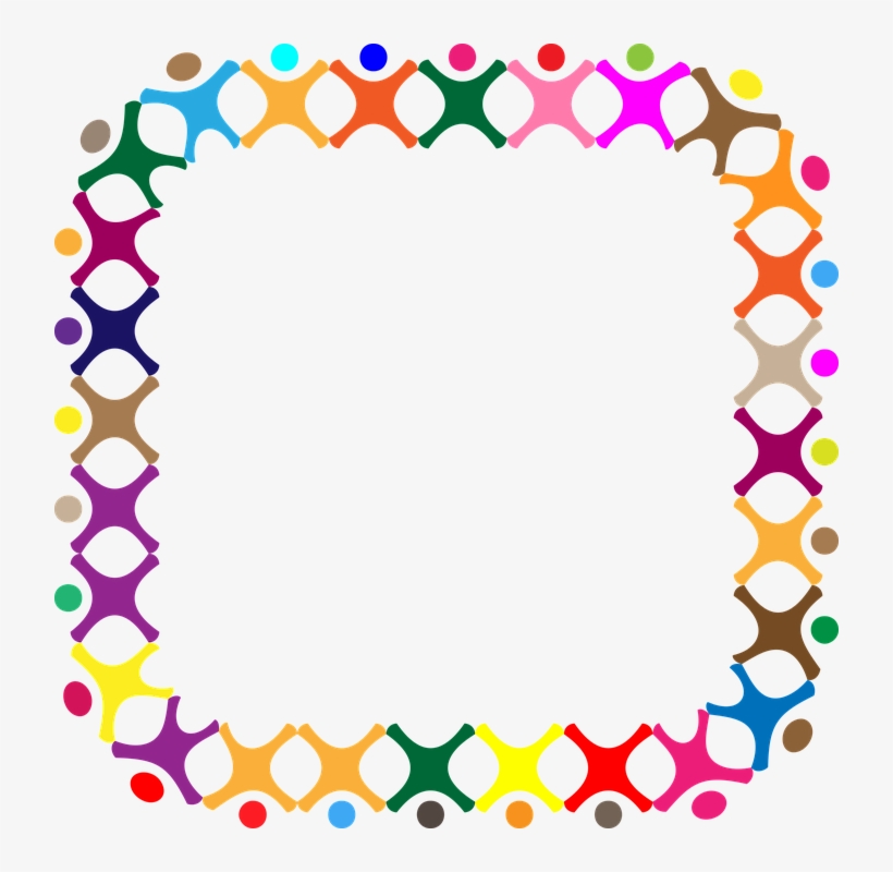 Boy Girl Frame Emblem Gender Icon Insignia Human - People Frame Clipart, transparent png #9240271