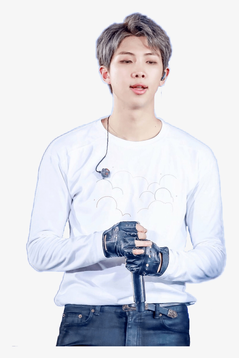 Bts Rm Rap Monster Kimnamjoon Kim Namjoon Bangtan Kpop - Kim Namjoon Grey Hair, transparent png #9240308