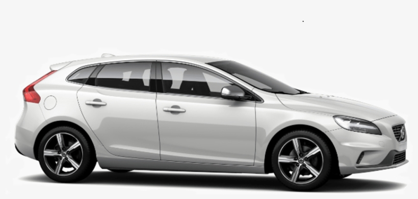 Volvo V40 White Momentum, transparent png #9240864