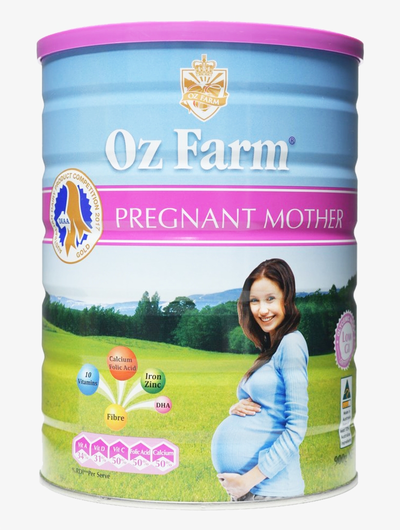 Ozfarm 孕妇 奶粉, transparent png #9240955