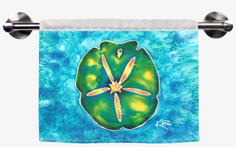 The Sand Dollar Ribbed Towel Is A Soft, High Quality - Curtain, transparent png #9241145