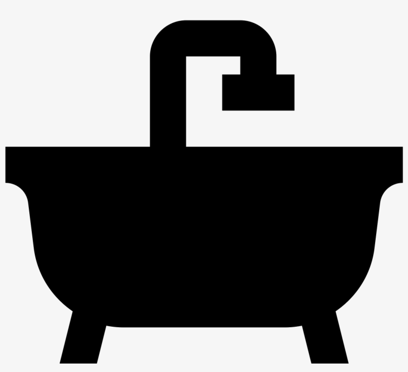 This Icon Is A Picture Of A Shower And Tub, transparent png #9241799