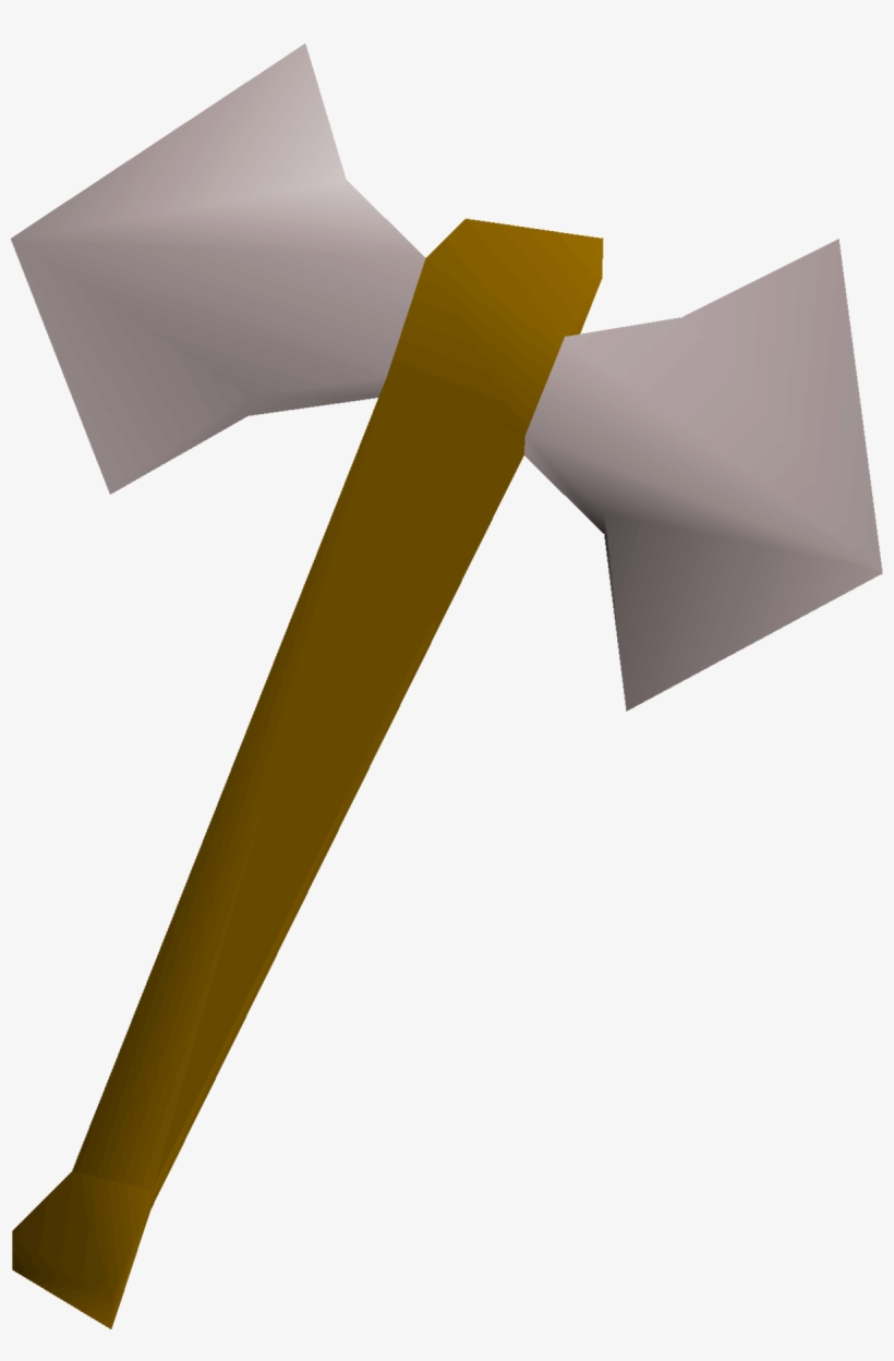 Steel Battleaxe Runescape, transparent png #9242578