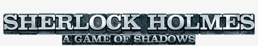 A Game Of Shadows - Sherlock Holmes, transparent png #9243056