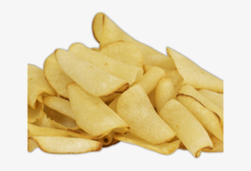 Potato Chips Clipart Cassava - Potato Chip, transparent png #9243233