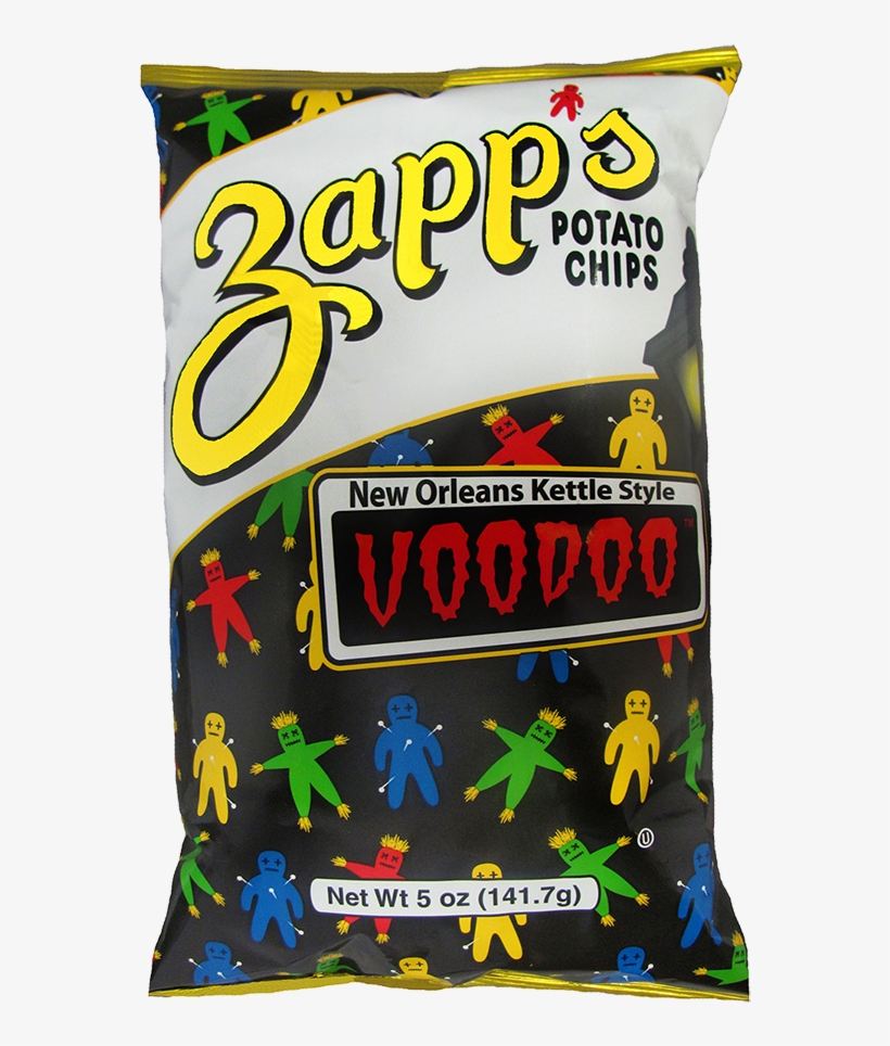 07017 Zapps 5oz Limited Edition Voodoo Chips Bag Sm - Zapp's Voodoo Chips, transparent png #9243282