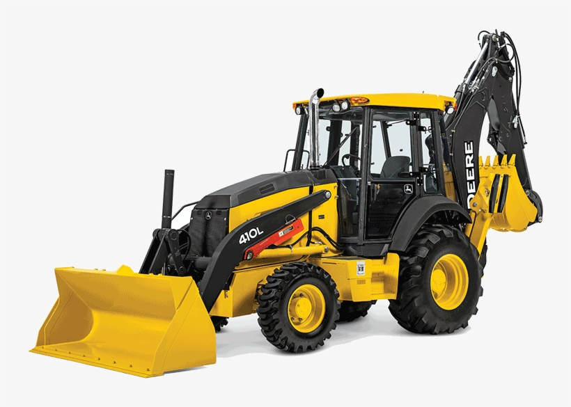 410lbackhoe - 2017 John Deere 410l, transparent png #9243663