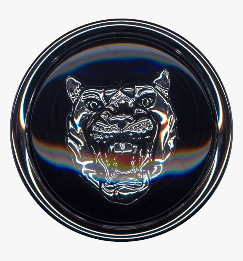 Jaguar Wheel Badge, Silver Growler/black Background - Emblem, transparent png #9243897