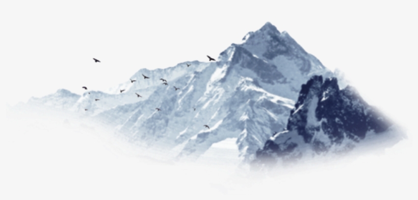 Snowy Mountain Transparent Background, transparent png #9244153
