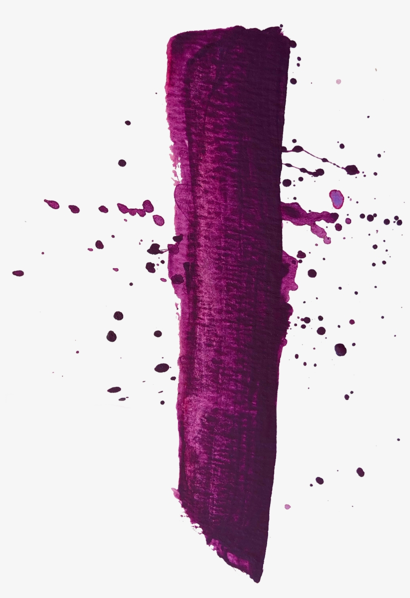 Magenta Ink Splatter - Illustration, transparent png #9244245