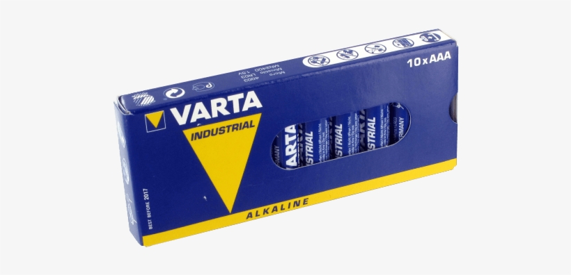 Varta 10 Aa Alkline Batteries - Pile, transparent png #9244550