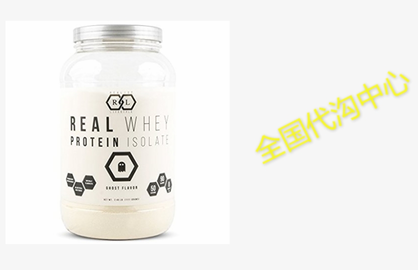 Realist Lifestyle Real Whey Protein Isolate Ghost Flav - Made In China, transparent png #9244644