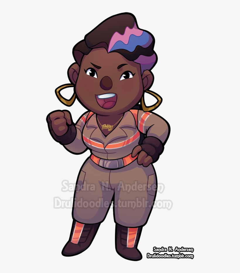 Patty Tolan Ghostbusters 2016, The Real Ghostbusters, - Ghostbusters Chibi, transparent png #9244704