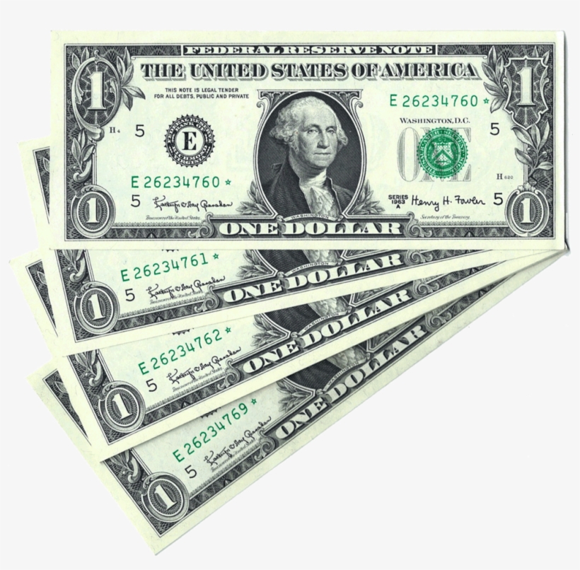 1963a Richmond 1 Stars V=1492485536 - Dollar Federal Reserve Note, transparent png #9244739